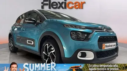 Usado Citroën C3 Feel 110 CV (80 kW) 2022 Azul Utilitario