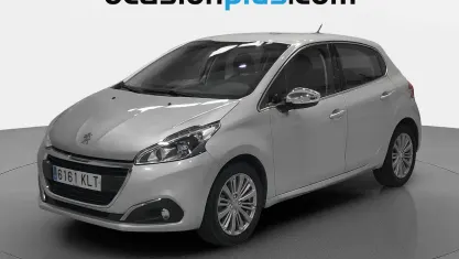 Usado Peugeot 208 Allure 110 CV (80 kW) 2018 Gris Utilitario