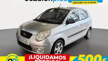 Usado Kia Picanto 62 CV (45 kW) 2010 Gris Utilitario