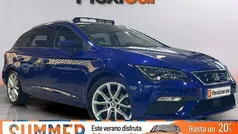 Azul Usado 2018 Seat Leon FR Familiar | 13.990 € (Precio justo)