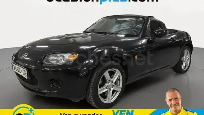 Usado Mazda MX5 Active 126 CV (92 kW) 2006 Negro Descapotable