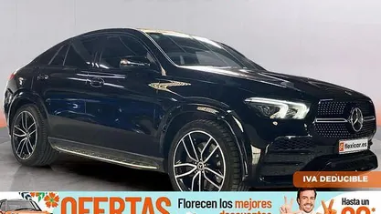 Usado Mercedes GLE350 272 CV (200 kW) 2021 Negro Coupe