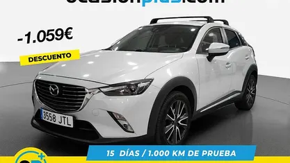 Blanco Usado 2016 Mazda CX-3 Luxury SUV | 13.241 € (Precio justo)