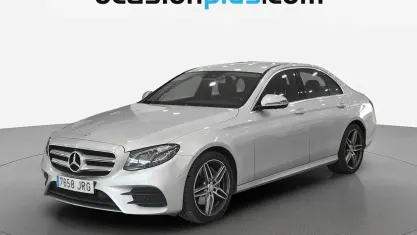Usado Mercedes E220 194 CV (142 kW) 2016 Gris plata Berlina