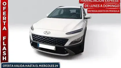 Begagnad Hyundai Kona 141 HK (103 kW) 2021 Vit SUV
