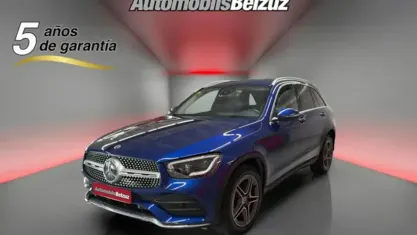 Usado Mercedes GLC200 163 CV (119 kW) 2020 Azul SUV