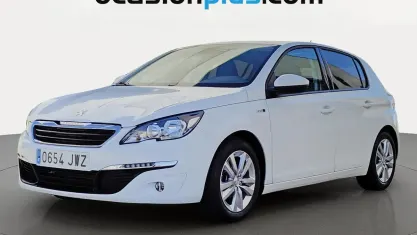 Usado Peugeot 308 Style 110 CV (80 kW) 2017 Blanco Utilitario