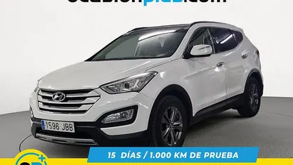 Blanco Usado 2014 Hyundai Santa Fe SUV | 13.590 € (Precio justo)