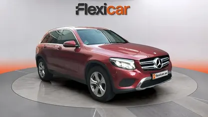 Usado Mercedes GLC250 204 CV (150 kW) 2017 Rojo SUV