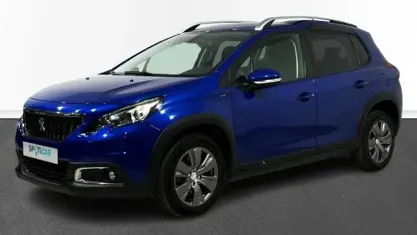 Usado Peugeot 2008 Signature Sky 110 CV (80 kW) 2019 Azul SUV