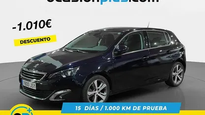 Azul Usado 2016 Peugeot 308 Allure Utilitario | 8380 € (Buen precio)