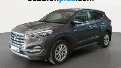 Usado Hyundai Tucson 115 CV (84 kW) 2015 Gris SUV