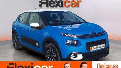 Käytetty Citroën C3 Feel 83 HP (61 kW) 2021 Sininen Viistoperä