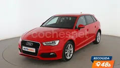 Rojo Usado 2014 Audi A3 Sportback Attraction Berlina | 13.799 € (Precio justo)