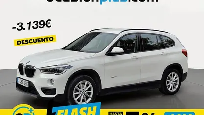 Usado BMW X1 136 CV (100 kW) 2016 Blanco SUV