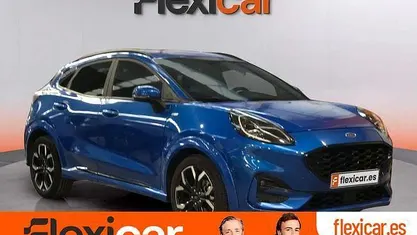 Azul Usado 2023 Ford Puma ST-Line SUV | 16.990 € (Precio justo)