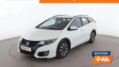 Blanco Usado 2015 Honda Civic Elegance Familiar | 13.999 € (Precio justo)