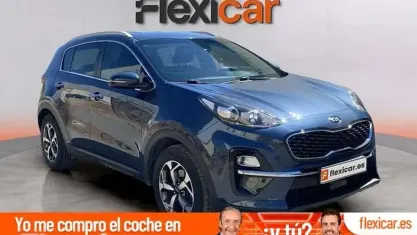 Usado Kia Sportage 136 CV (100 kW) 2020 Azul SUV