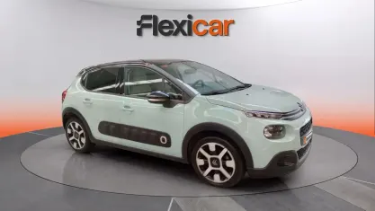 Usado Citroën C3 Shine 99 CV (72 kW) 2019 Verde Utilitario
