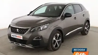 Usado Peugeot 3008 GT-line 120 CV (88 kW) 2017 Gris SUV
