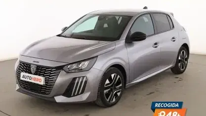 Usado Peugeot 208 Allure 101 CV (74 kW) 2025 Gris Utilitario