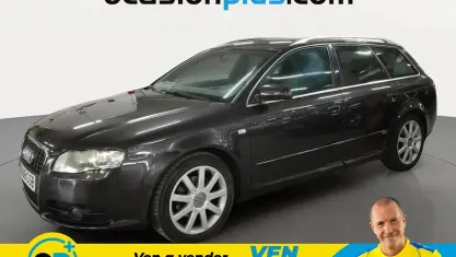 Usado Audi A4 S-Line 140 CV (102 kW) 2008 Gris Familiar