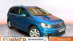 Azul Usado 2020 VW Touran Advance Monovolumen | 25.790 € (Precio justo)