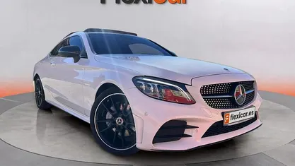 Usado Mercedes C200 184 CV (135 kW) 2022 Blanco Coupe