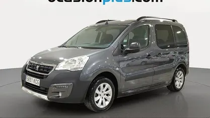 Gris Usado 2017 Peugeot Partner Tepee Outdoor Monovolumen | 12.306 € (Buen precio)
