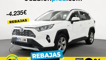 Blanco Usado 2021 Toyota RAV4 Advance Recogida | 31.190 € (Precio justo)
