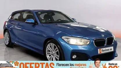 Usado BMW 118 150 CV (110 kW) 2016 Azul Utilitario