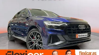 Usado Audi Q8 286 CV (210 kW) 2019 Azul SUV