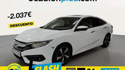 Usado Honda Civic Executive 182 CV (133 kW) 2017 Blanco Berlina