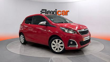 Begagnad Peugeot 108 Active 72 HK (52 kW) 2021 Röd Halvkombi