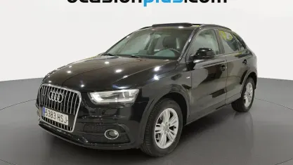 Usado Audi Q3 Advanced Plus 177 CV (130 kW) 2013 Negro SUV