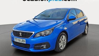 Usado Peugeot 308 Active 110 HP (80 kW) 2021 Azul Citadino