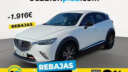 Blanco Usado 2015 Mazda CX-3 Luxury SUV | 13.590 € (Precio justo)