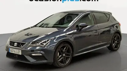 Usado Seat Leon Black Edition 150 CV (110 kW) 2020 Gris Utilitario