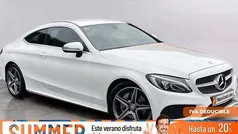 Blanco Usado 2015 Mercedes C220 Coupe | 24.990 € (Precio justo)
