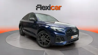 Begagnad Audi Q5 S-Line 299 HK (219 kW) 2021 Blå SUV