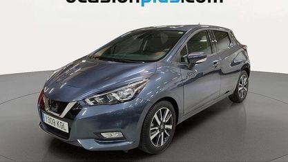 Używany Nissan Micra Acenta 71 KM (52 kW) 2017 Szary Hatchback