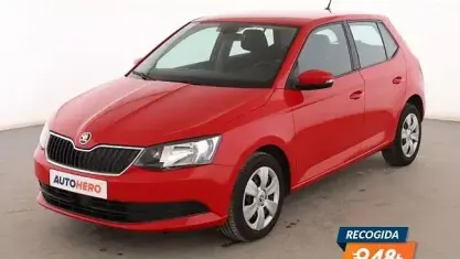 Usado Skoda Fabia Ambition 110 CV (80 kW) 2017 Rojo Berlina