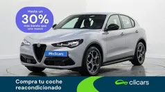 Gris Usado 2024 Alfa Romeo Stelvio Sprint SUV | 34.990 € (Super precio)