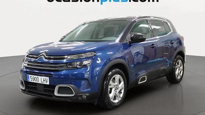 Usado Citroën C5 Aircross Live 131 HP (96 kW) 2020 Azul SUV