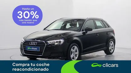 Usado Audi A3 Sportback g-tron Design 131 CV (96 kW) 2019 Negro Utilitario