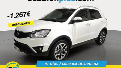 Blanco Usado 2016 Ssangyong (KGM) Korando Limited SUV | 12.223 € (Precio justo)