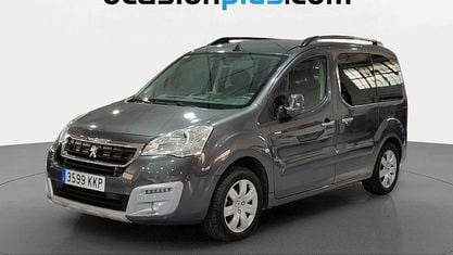 Käytetty Peugeot Partner Tepee Style 120 HP (88 kW) 2018 Harmaa Tila-auto