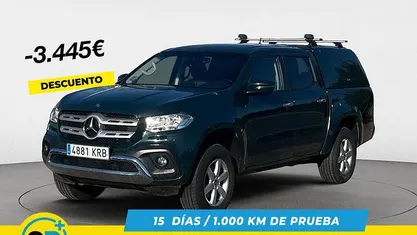 Usado Mercedes X250 190 CV (139 kW) 2018 Verde Recogida