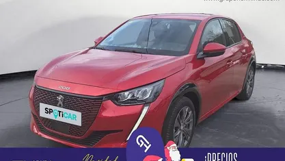Usado Peugeot e-208 Allure 100 kW (136 CV) 2020 Rojo Utilitario