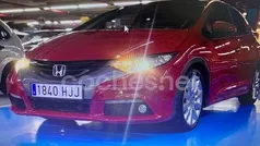 Rojo Usado 2012 Honda Civic Executive Berlina | 13.490 € (Buen precio)
